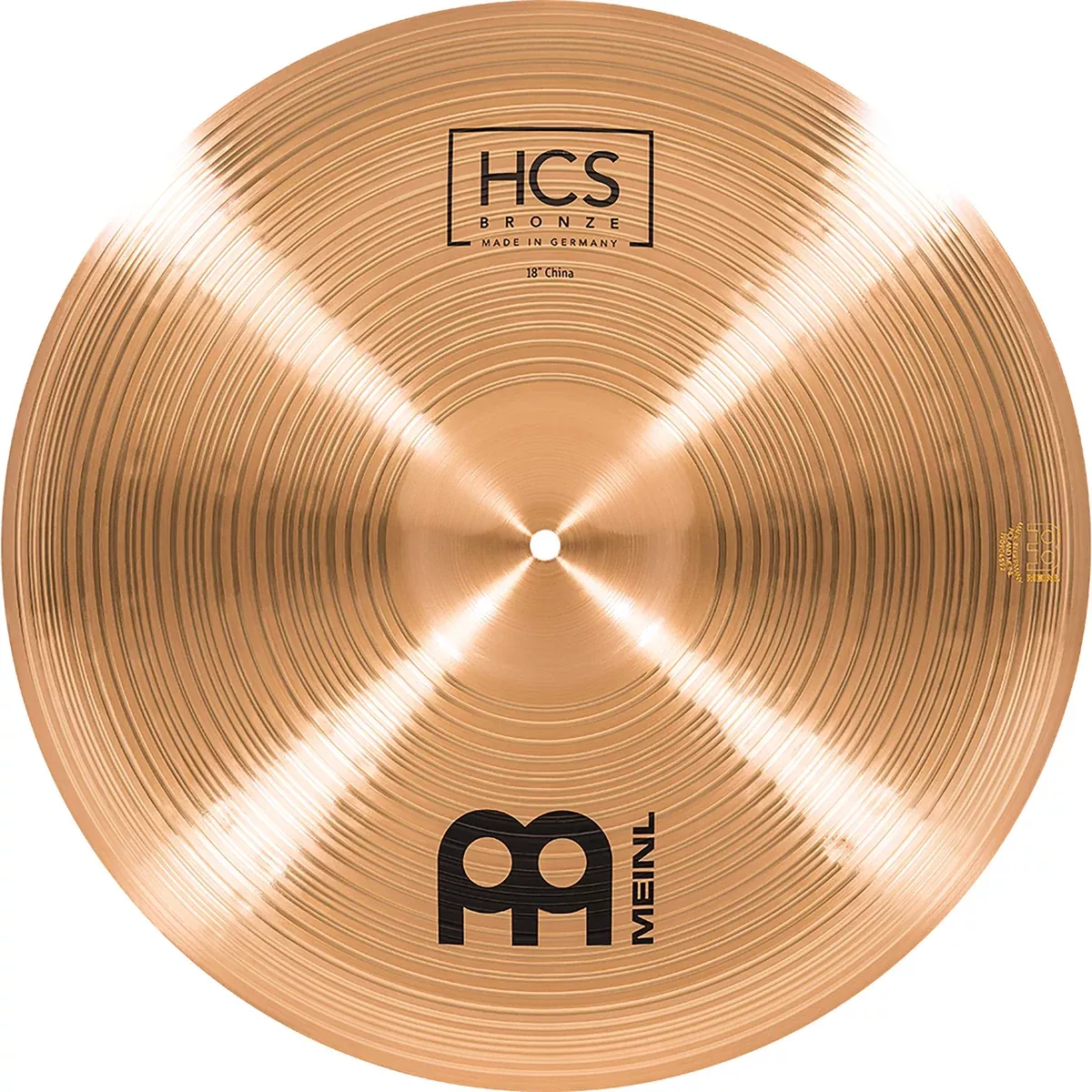 meinl-hcs-b8-bronze-18-china-hcsb18ch-final-stock Meinl HCS B8 Bronze 18" China - HCSB18CH FINAL STOCK