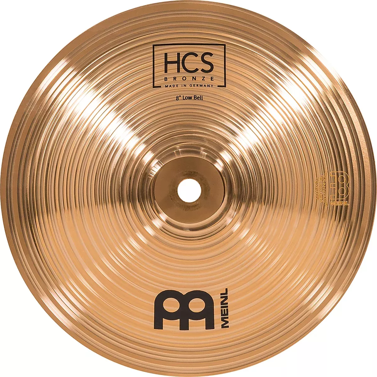 Meinl HCS B8 Bronze 8" Low Bell - HCSB8BL FINAL STOCK