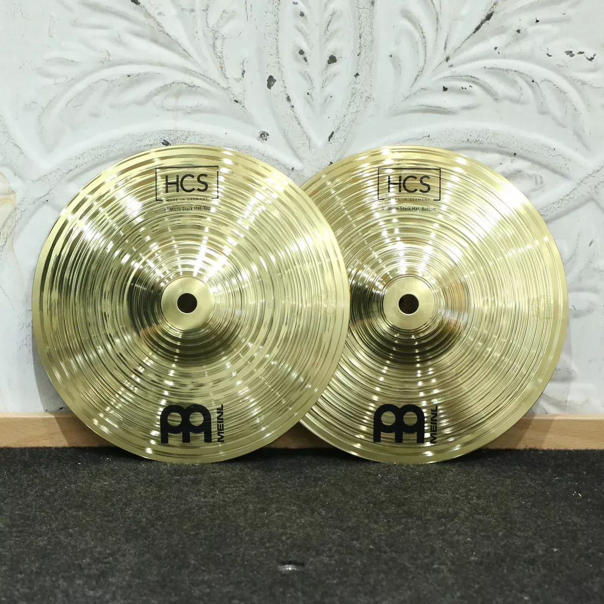 meinl-hcs-micro-stack-hats-8in Meinl HCS Micro Stack Hats 8in