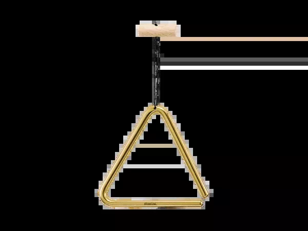MEINL PERCUSSN TRI15B 6" Brass Triangle w/ Beater