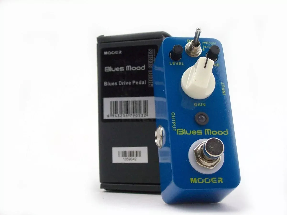 mooer-pedals-blues-mood-overdrive-pedal Mooer Pedals Blues Mood Overdrive Pedal