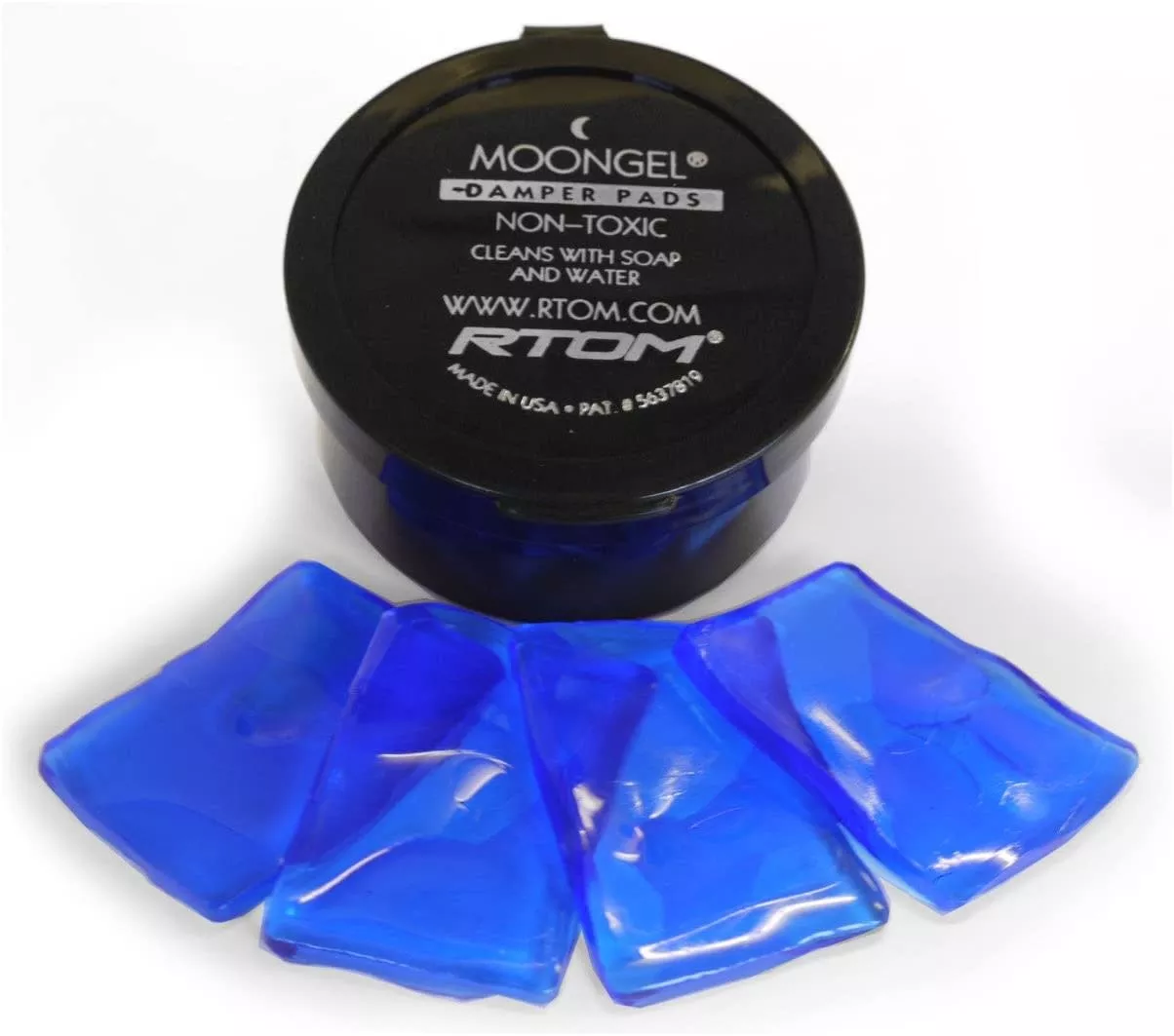 MOONGEL DAMPER PADS (6 BLUE) MS006
