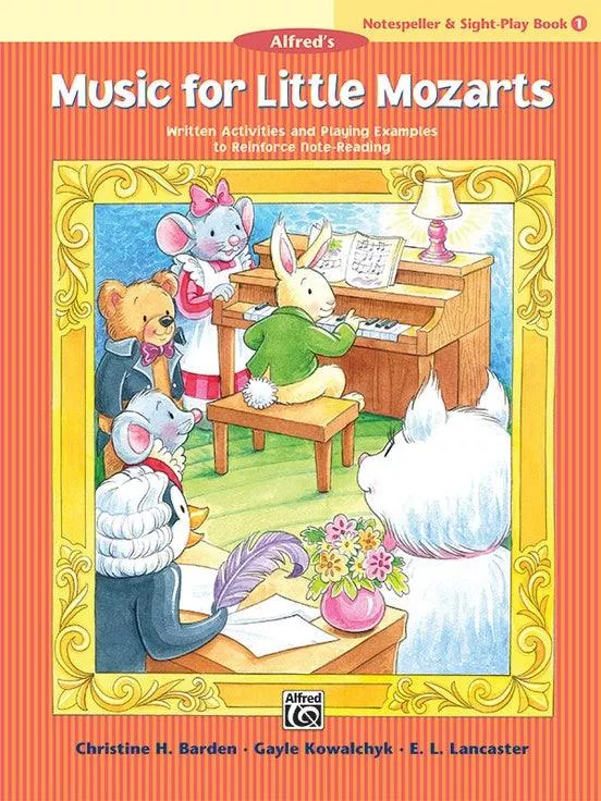 music-little-mozarts-notespeller-sight-play-book-1 Music for Little Mozarts: Notespeller & Sight-Play Book 1