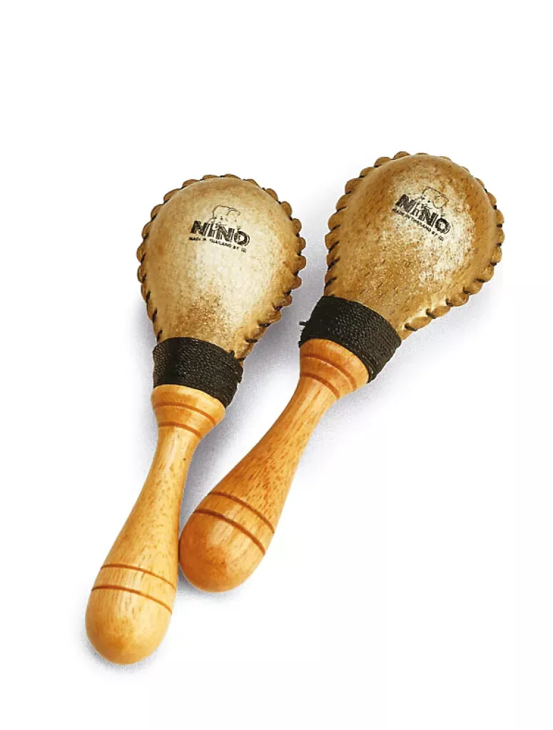 nino-percussion-nino10-skin-maracas NINO Percussion NINO10 Skin Maracas