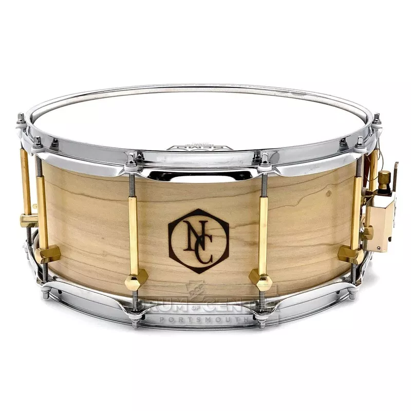 Noble & Cooley Solid Shell Classic Tulip Snare Drum 14×6 Natural Oil
