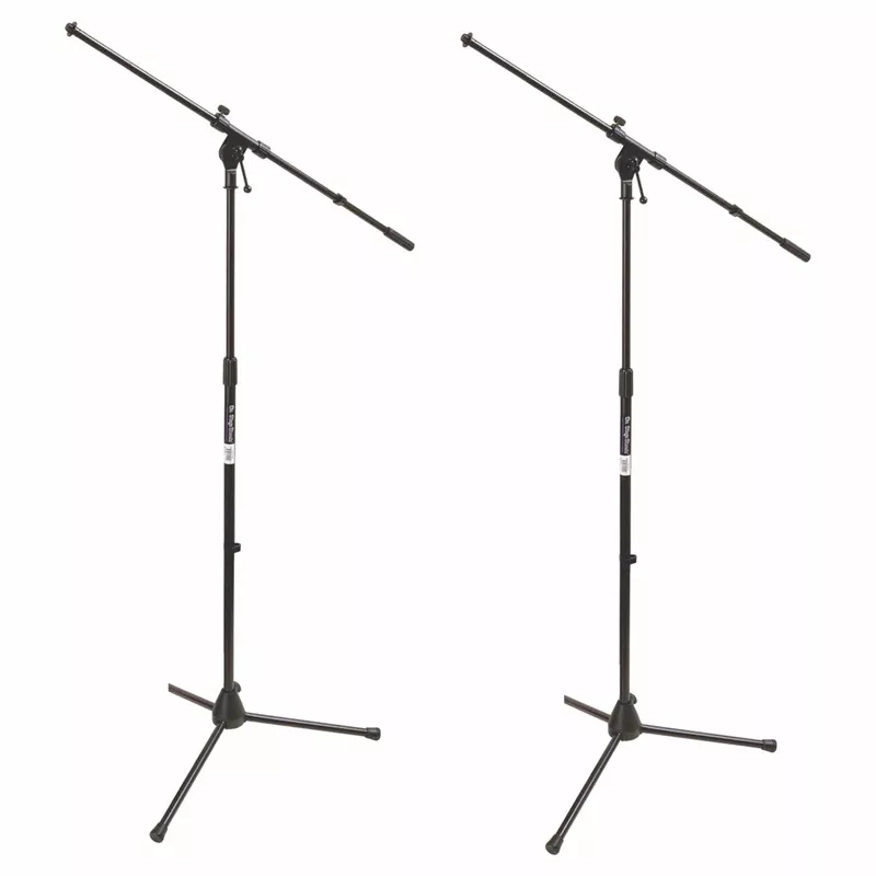 On Stage Stands Euroboom Microphone Stand 2 Pack Bundle