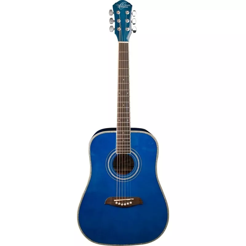 oscar-schmidt-oghs-1-2-size-dreadnought-acoustic-guitar-trans-blue-oghstbl Oscar Schmidt OGHS 1/2 Size Dreadnought Acoustic Guitar Trans Blue- OGHSTBL