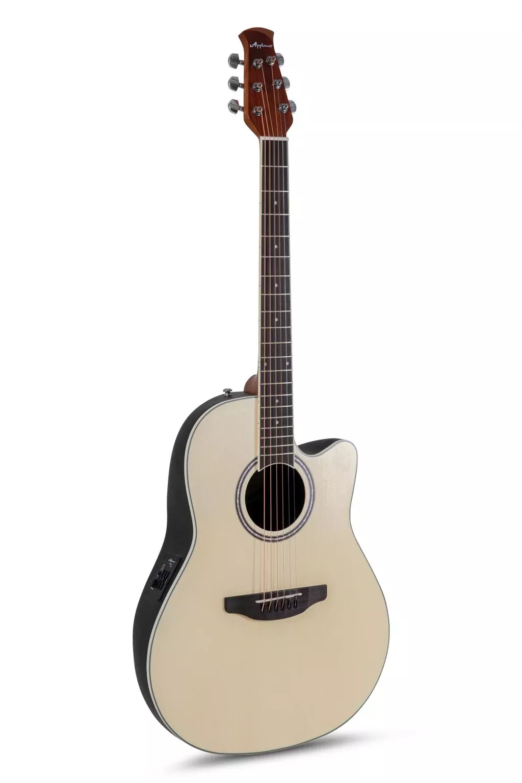 Ovation Applause Acoustic Electric Guitar – Natural Satin – AB24-4S