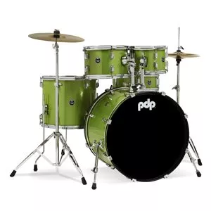 pdp-centerstage-kit-w-hw-cym-throne-e-green PDP CENTERstage kit w/ hw,cym,throne E Green