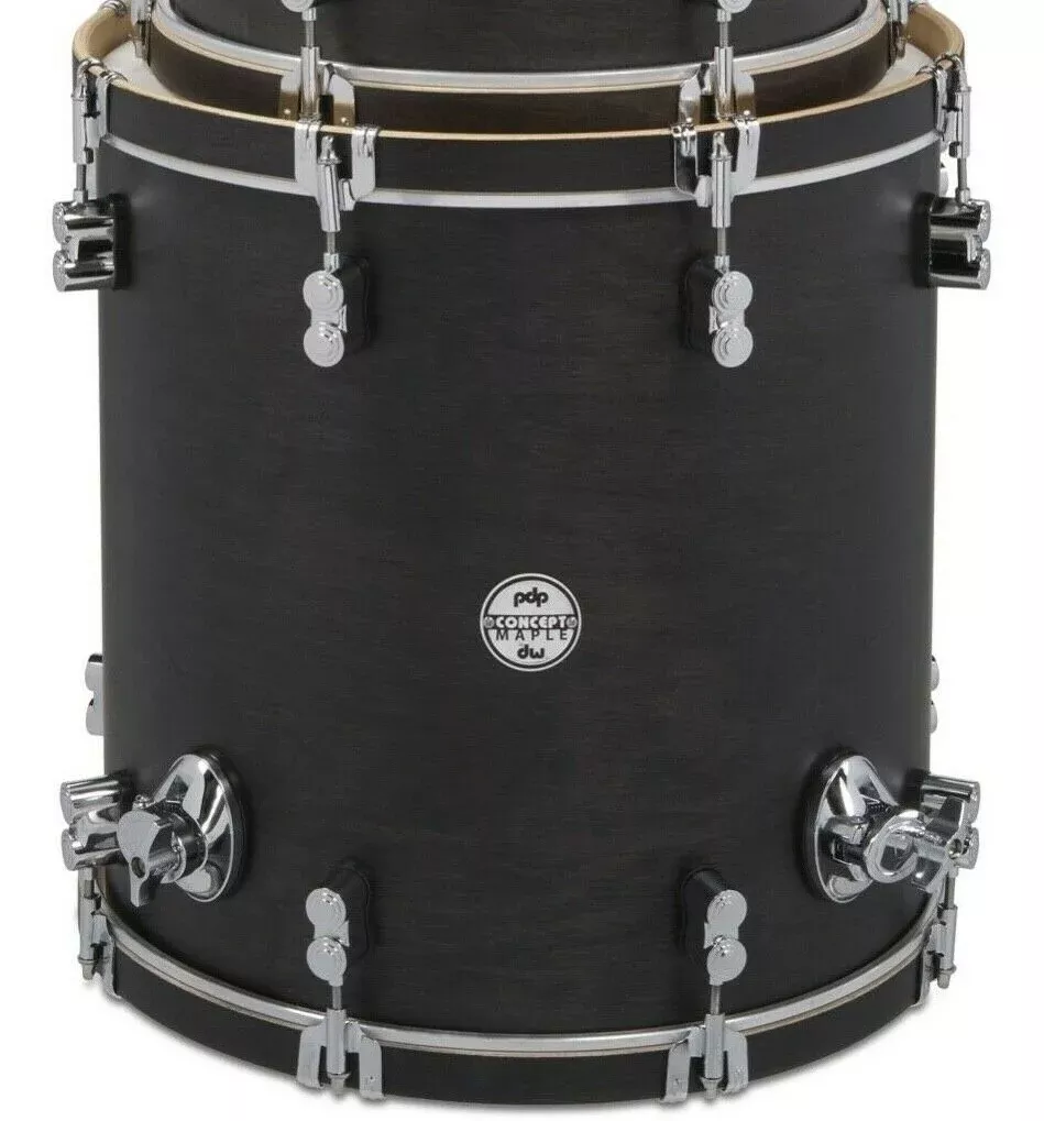 pdp-tom-pack-concept-classic-2-piece-13-16-ebony-stain-pdcctmpk02es PDP Tom Pack Concept Classic 2-Piece 13/16 - Ebony Stain - PDCCTMPK02ES