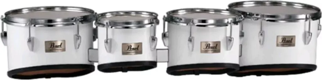 Pearl Competitor CMT8023N/C33 8/10/12/13" Quads, White