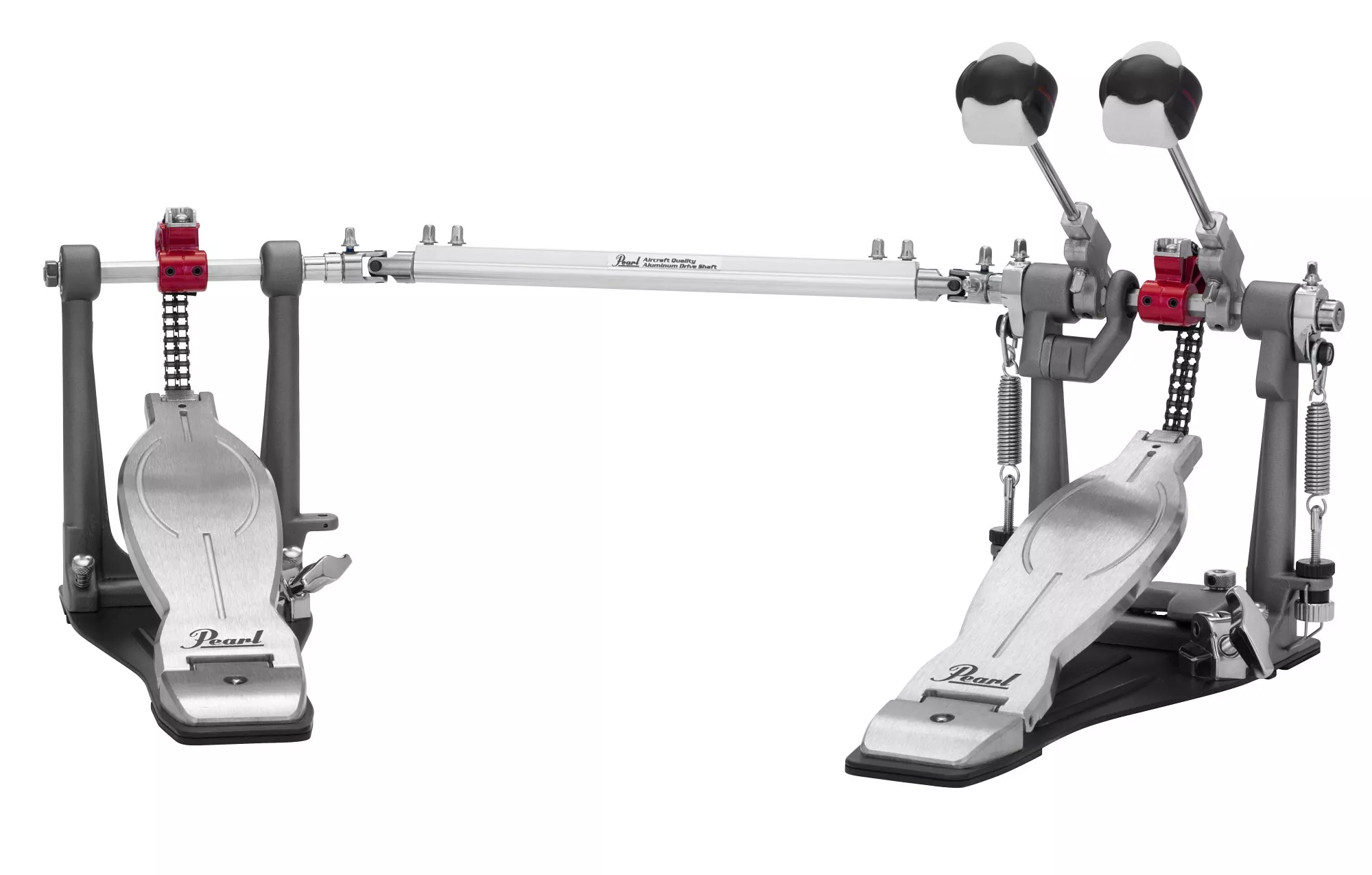 pearl-eliminator-solo-double-bass-drum-pedal-w-red-radical-progressive-action-ca Pearl Eliminator Solo Double Bass Drum Pedal w/Red Radical Progressive Action Cam