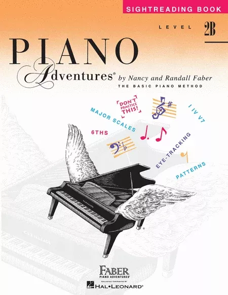 piano-adventures-level-2b-sightreading-book Piano Adventures - Level 2B Sightreading Book