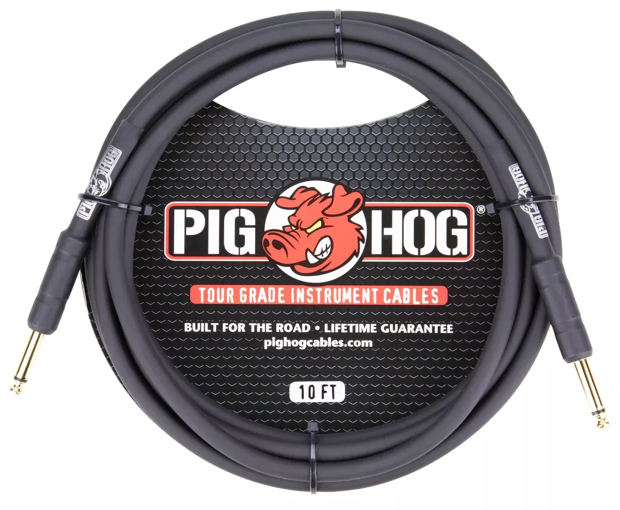 pig-hog-1-4-8mm-instrument-cable-10ft Pig Hog - 1/4 8mm Instrument Cable 10ft