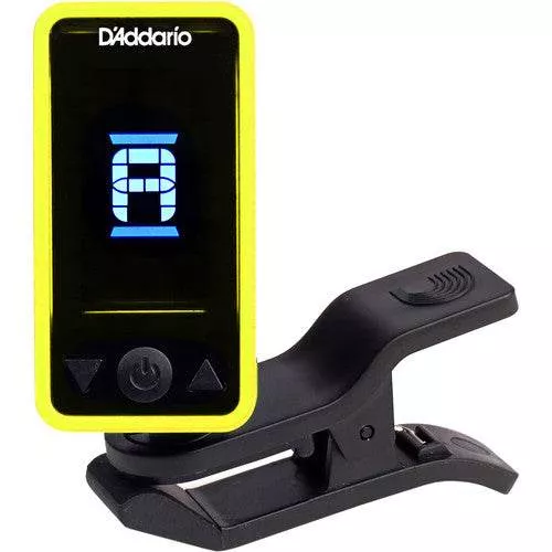 planet-waves-pwct17yl-eclipse-headstock-tuner-yellow PLANET WAVES PWCT17YL Eclipse Headstock Tuner, Yellow