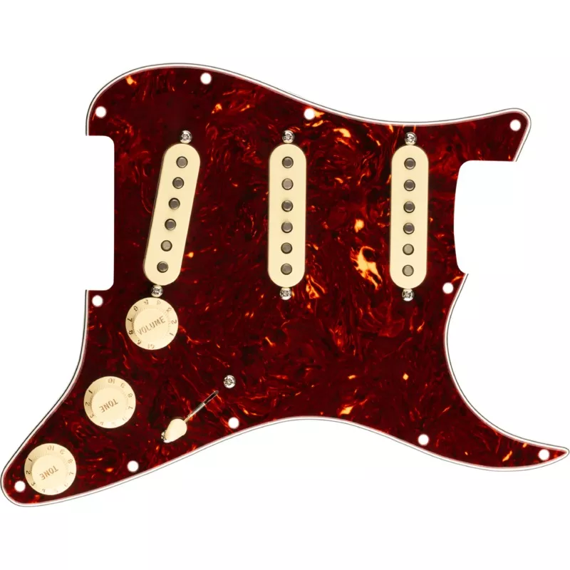 pre-wired-strat-pickguard-original-57-62-sss-tortoise-shell Pre-Wired Strat Pickguard, Original ’57/’62 SSS Tortoise Shell