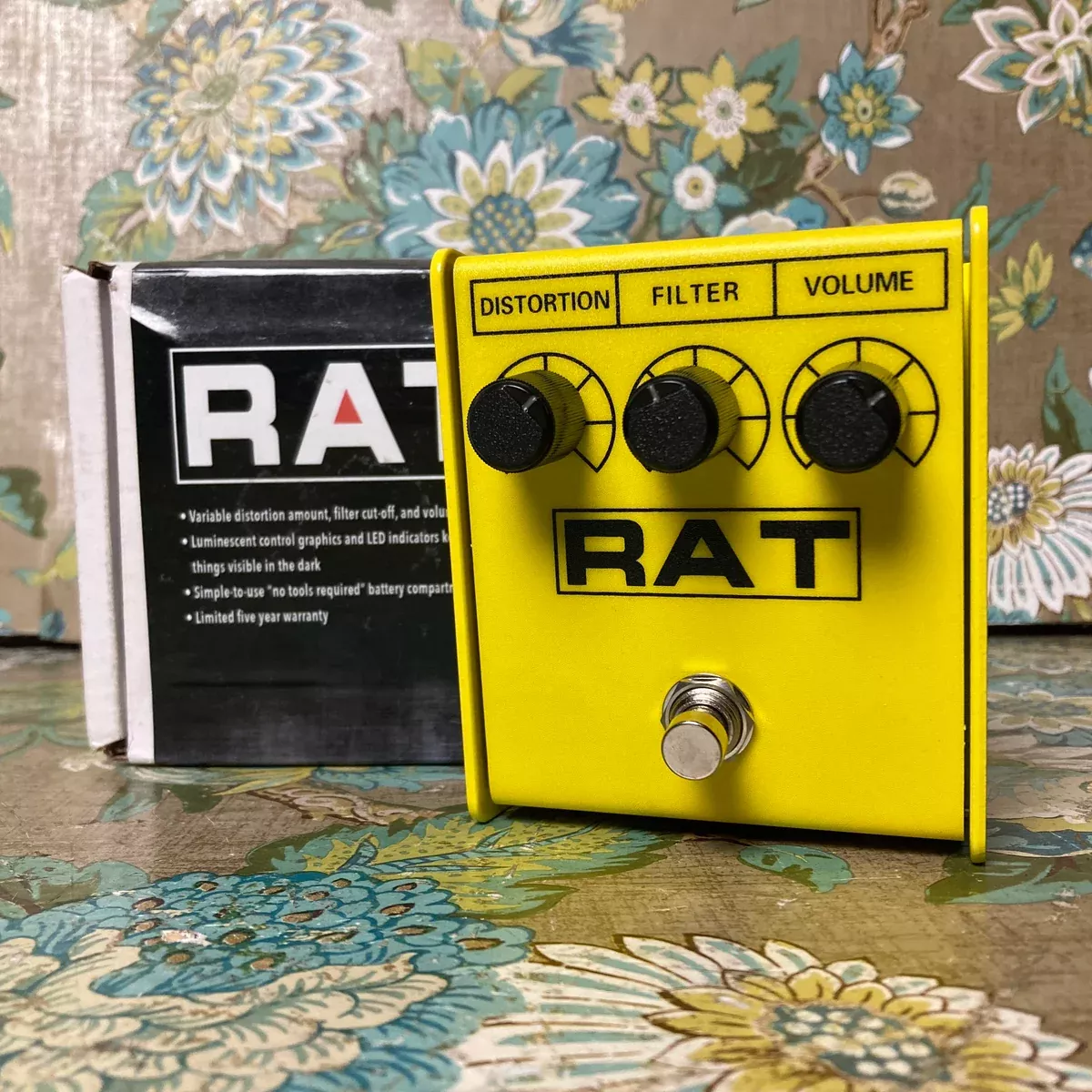 proco-rat-ikebe-limited-edition-yellow-45th-anniversary ProCo RAT Ikebe Limited Edition Yellow 45th Anniversary