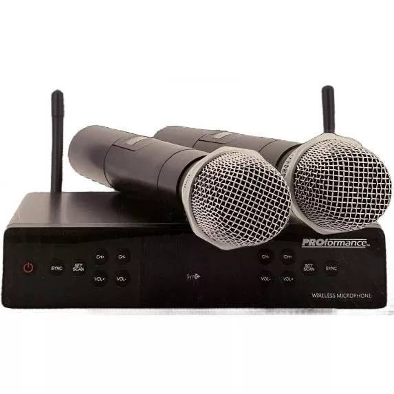 PROformance PDW700HH Dual Handheld Digital Wireless System