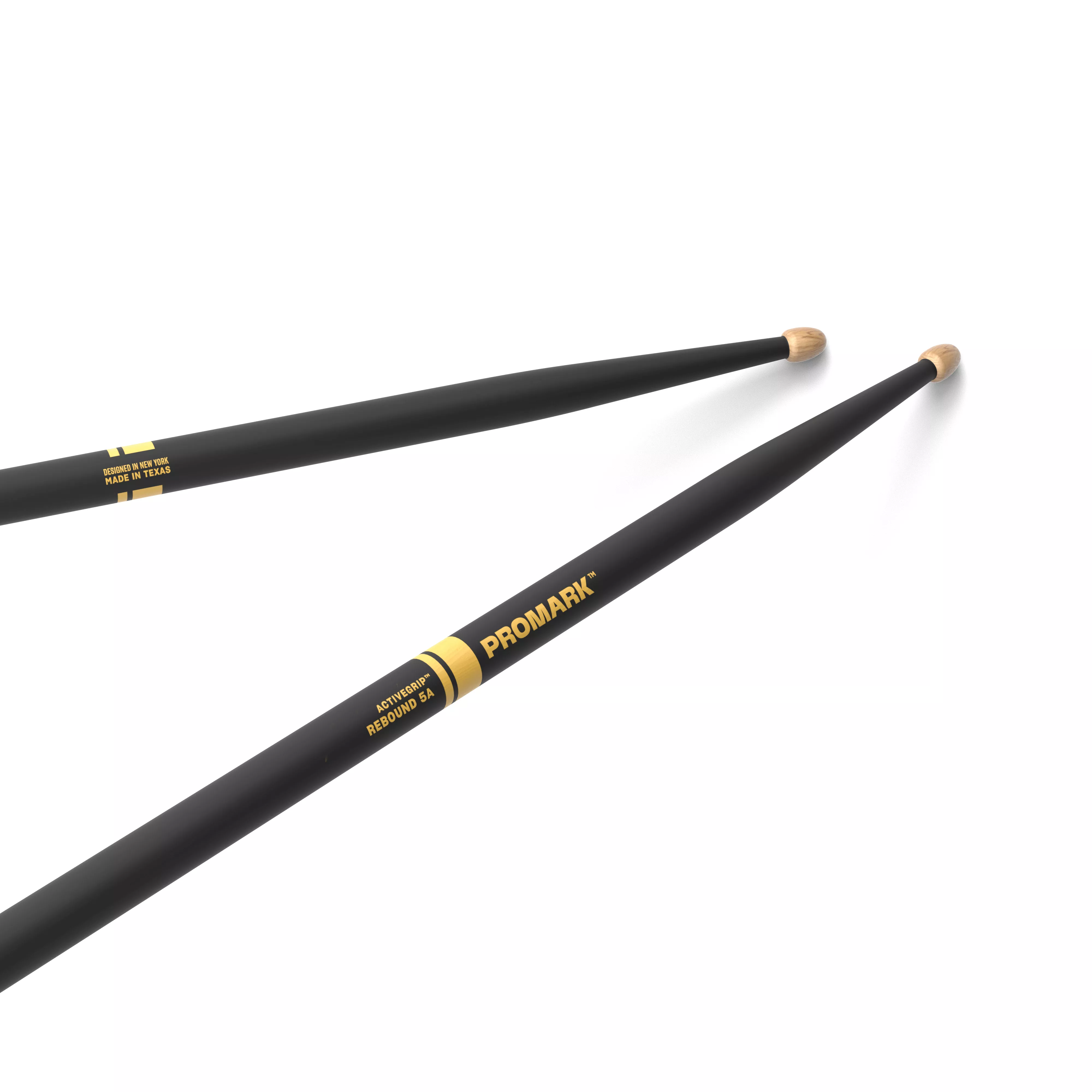 ProMark Rebound 5A ActiveGrip Hickory Drumstick - Acorn Wood Tip