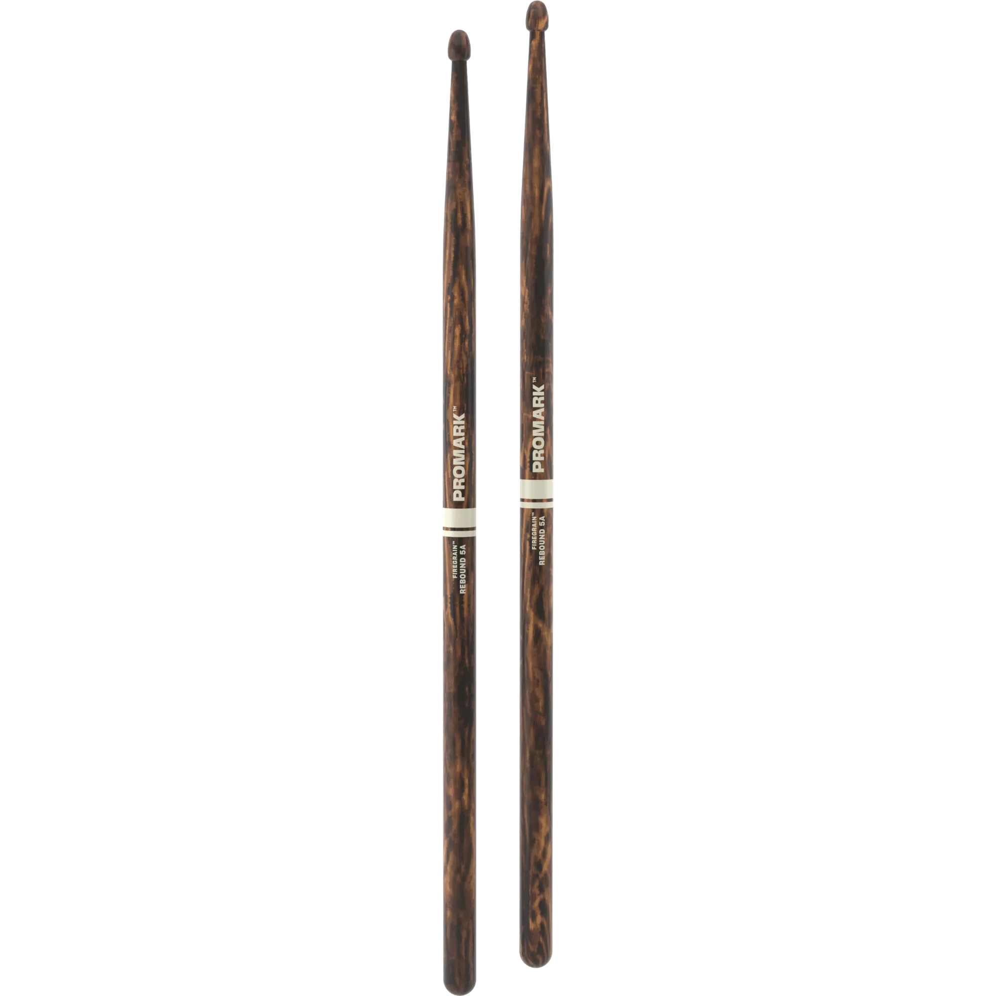 promark-rebound-5a-firegrain-hickory-drumstick-acorn-wood-tip ProMark Rebound 5A FireGrain Hickory Drumstick - Acorn Wood Tip