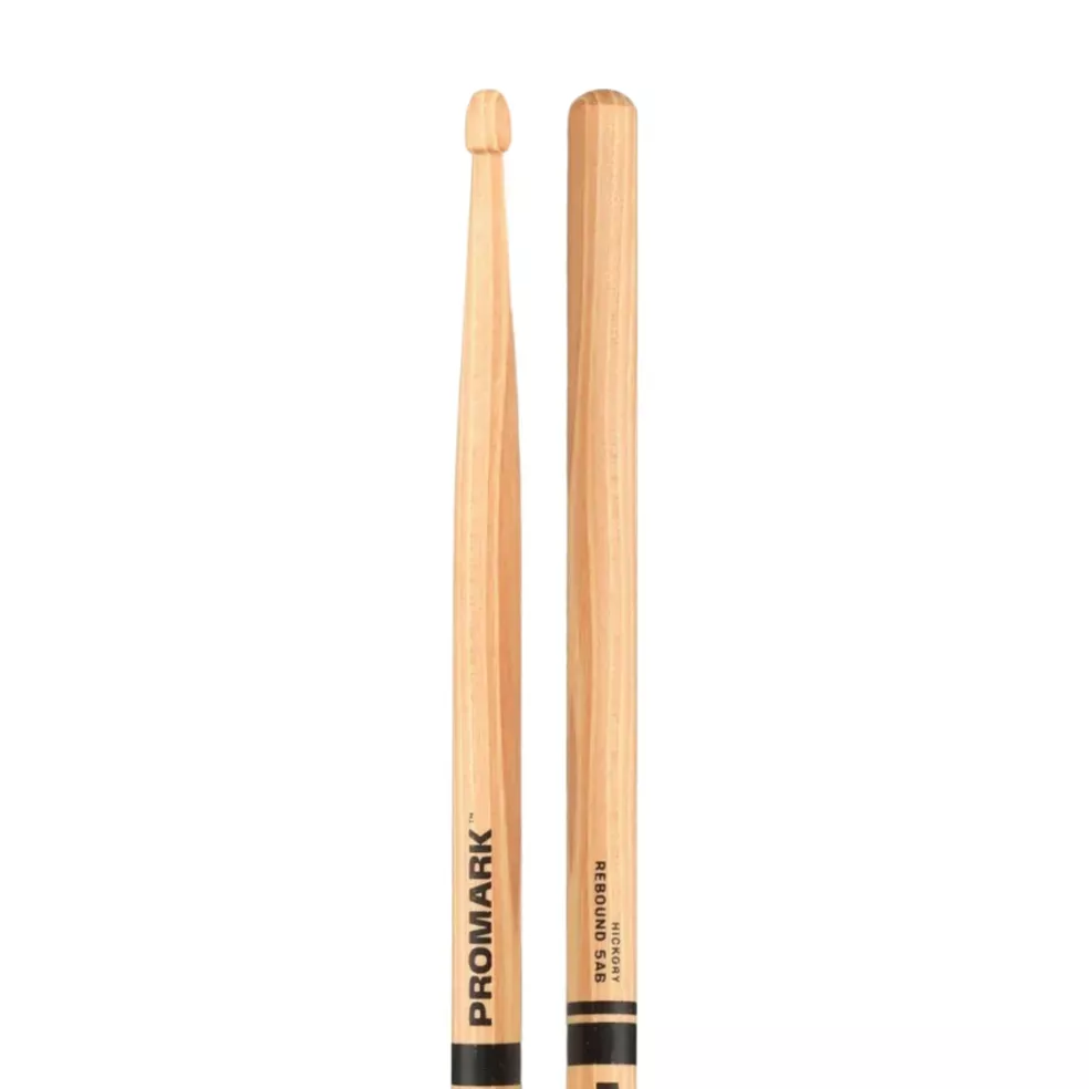 Promark Rebound Drumsticks – Raw Hickory, 5AB