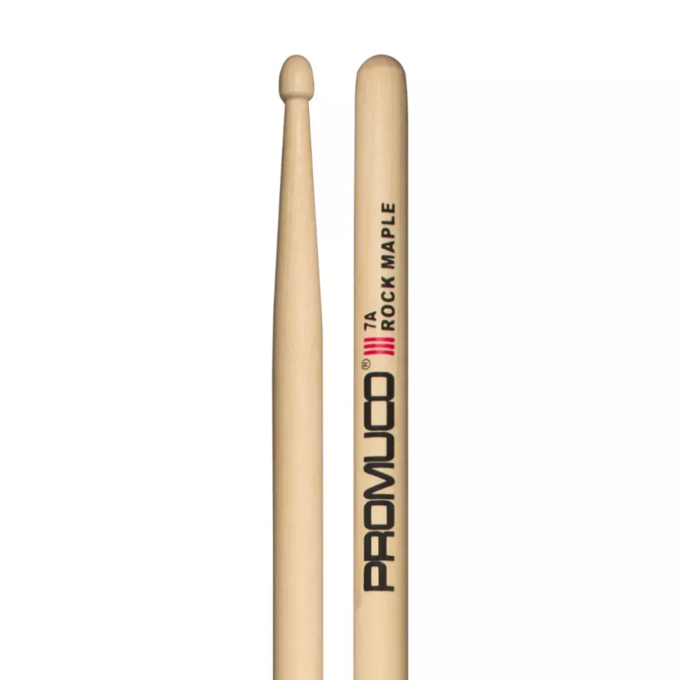 Promuco Rock Maple 7A Wood Tip Drumsticks