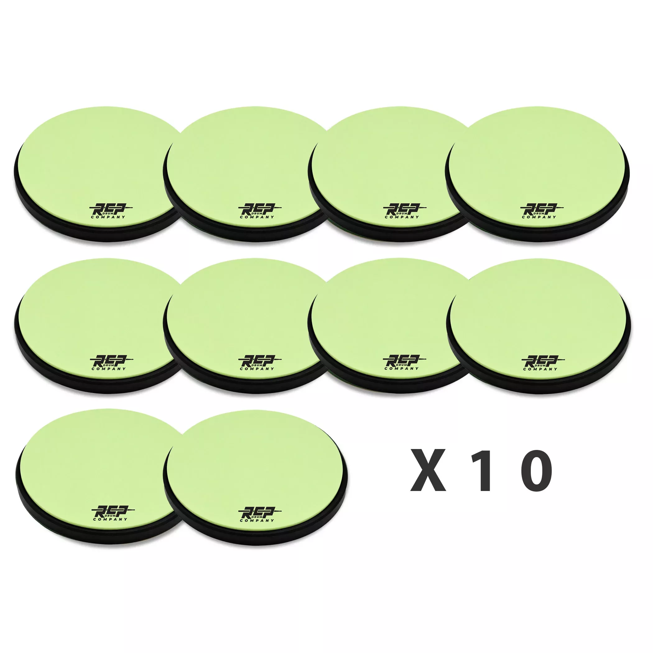 RCP Flex Series™12" Glow in the Dark Practice Pad – 10 Pack