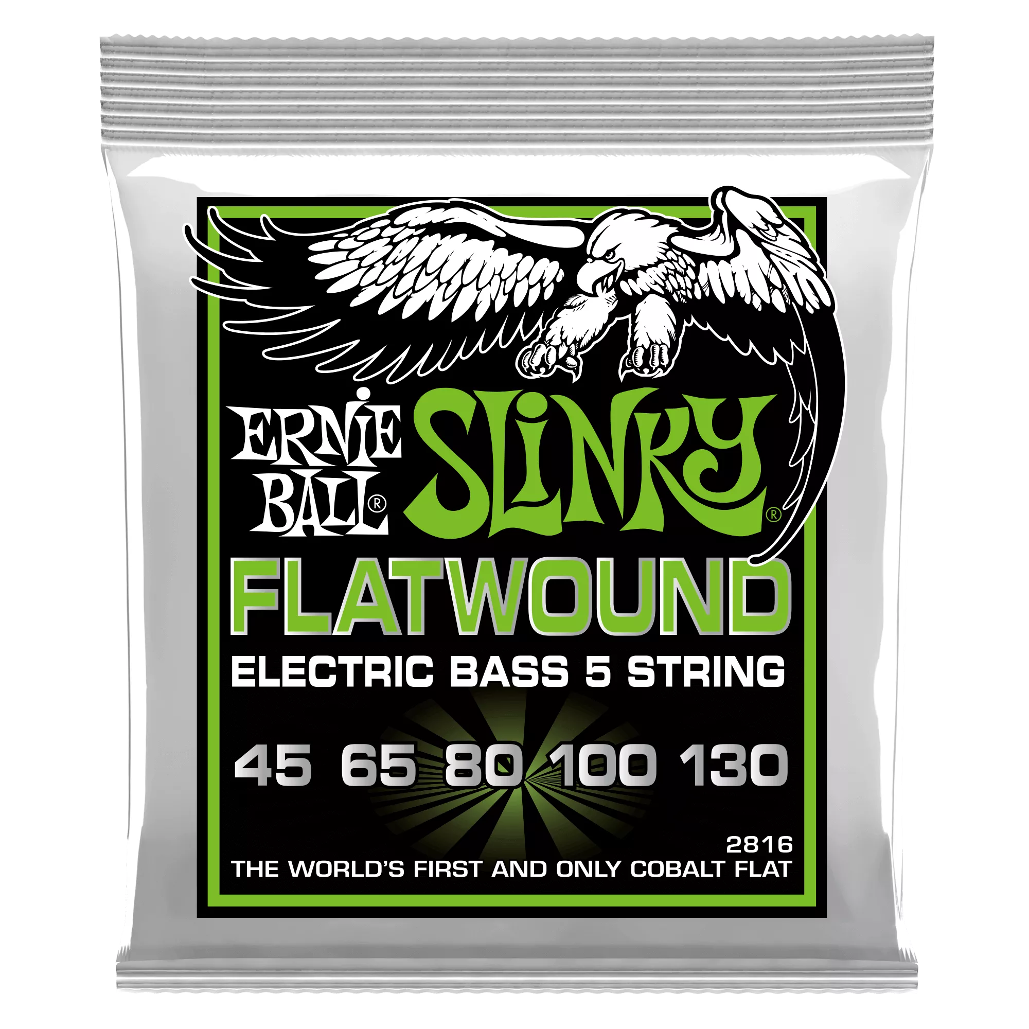regular-slinky-5-string-flatwound-electric-bass-strings-45-130-gauge Regular Slinky 5-String Flatwound Electric Bass Strings – 45-130 Gauge