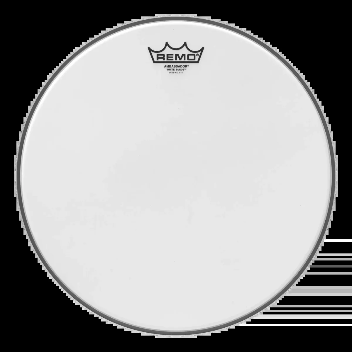 Remo Ambassador White Suede