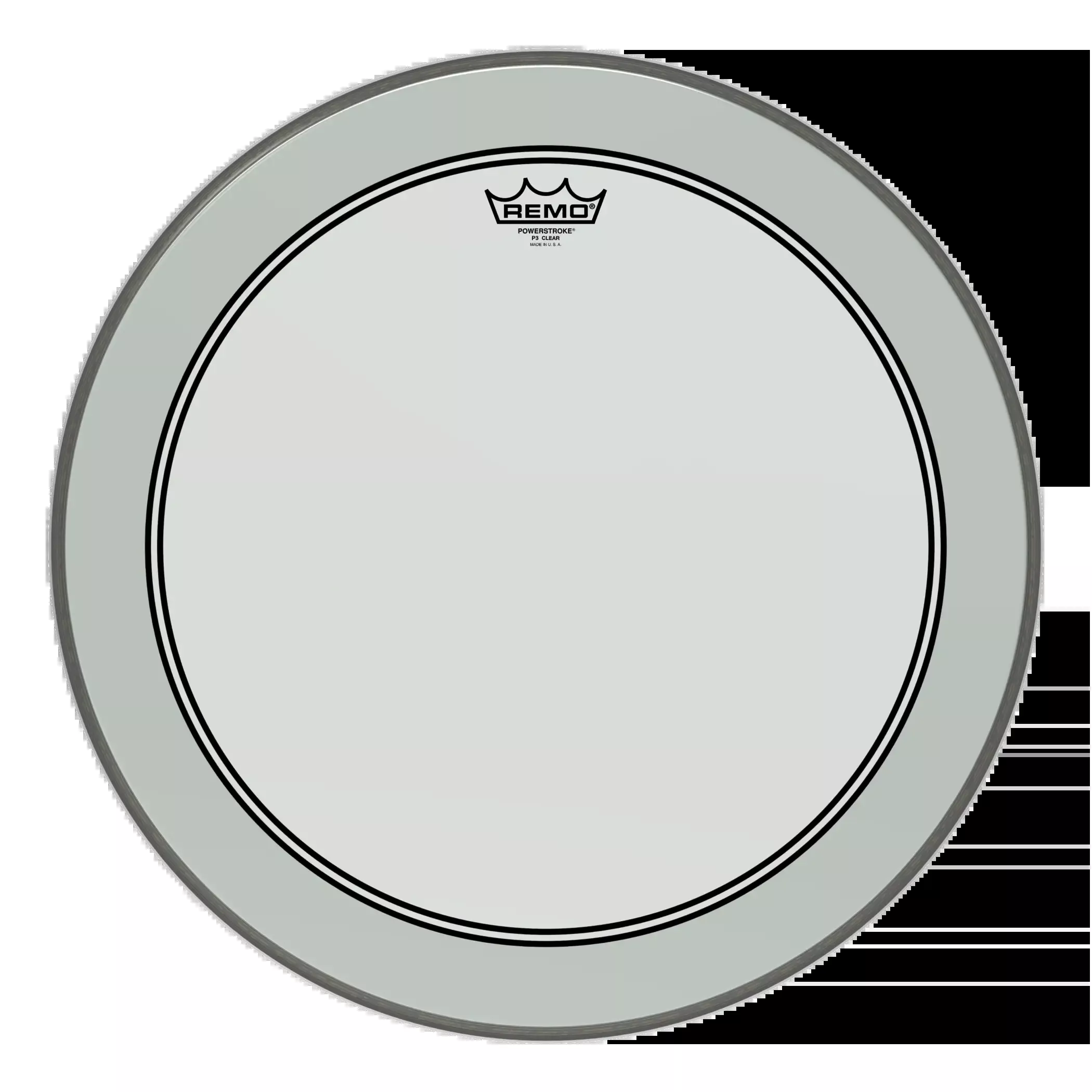 Remo - Powerstroke 3 Clear Bass Drumhead with 2.5 Impact Patch