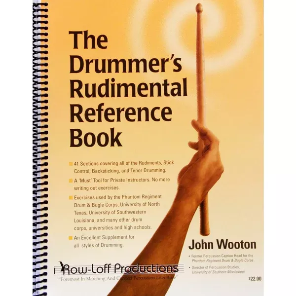 rowloff-pub-1007-drummer-s-rudimental-reference-book ROWLOFF PUB 1007 The Drummer's Rudimental Reference Book