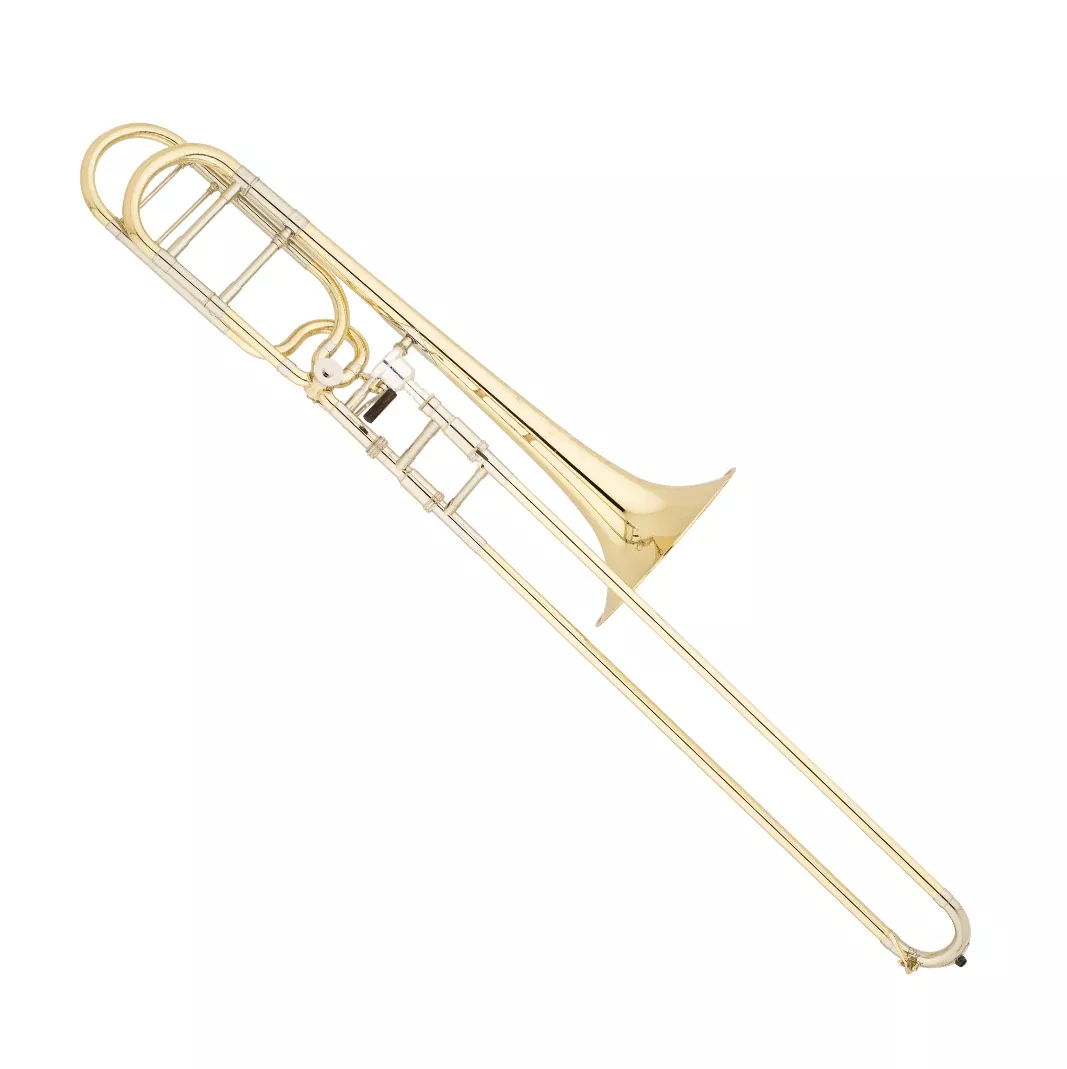 s-e-shires-q-series-tbq30yr-trombone-yellow-brass-bell-rotor-valve S.E. Shires Q Series TBQ30YR Trombone - Yellow Brass Bell, Rotor Valve