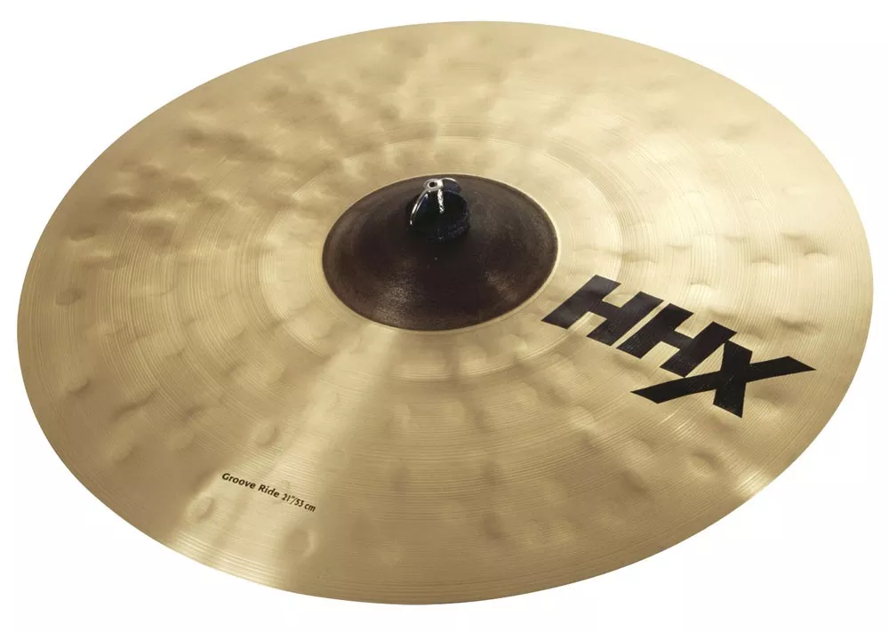 sabian-21-hhx-groove-ride-brilliant-finish Sabian 21" HHX Groove Ride Brilliant Finish