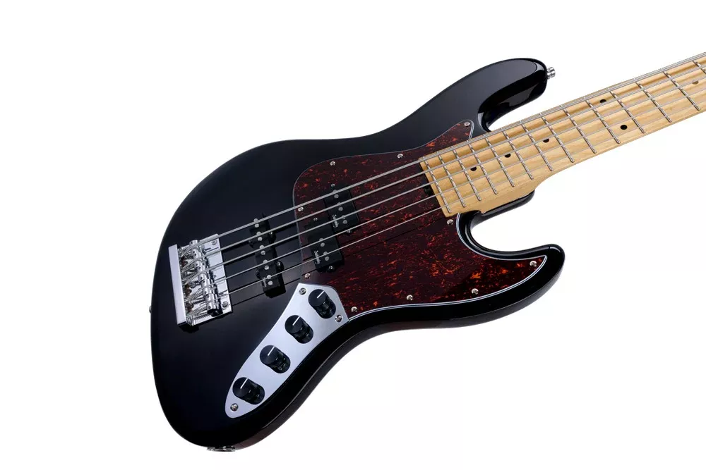 sadowsky-guitars-metroexpress-hybrid-pj-bass-5-solid-black Sadowsky Guitars MetroExpress Hybrid PJ Bass 5 - Solid Black