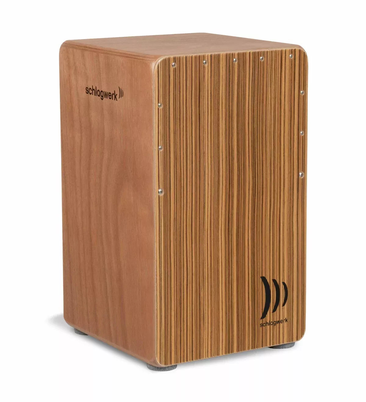 Schlagwerk Cajon La Peru Zebrano