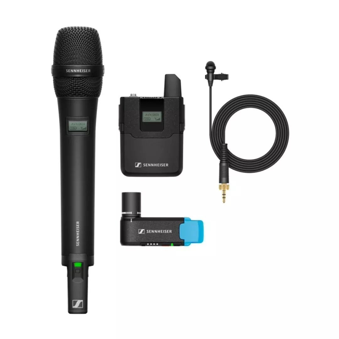 Sennheiser AVX ME2/835 Set-4 Wireless Microphone Handheld System for Cameras