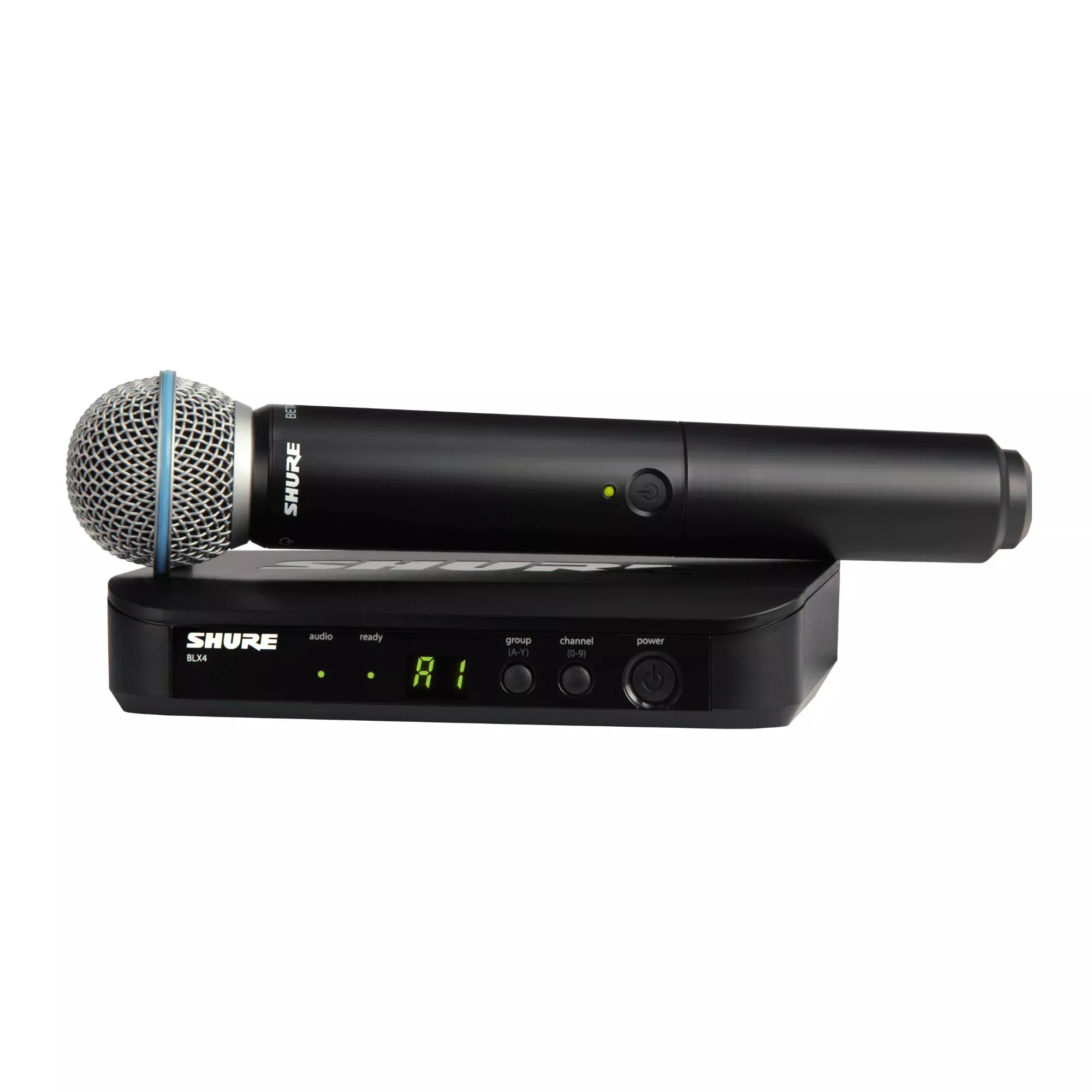 Shure BLX24/B58 10 mW Wireless Handheld Microphone System with H10 Band