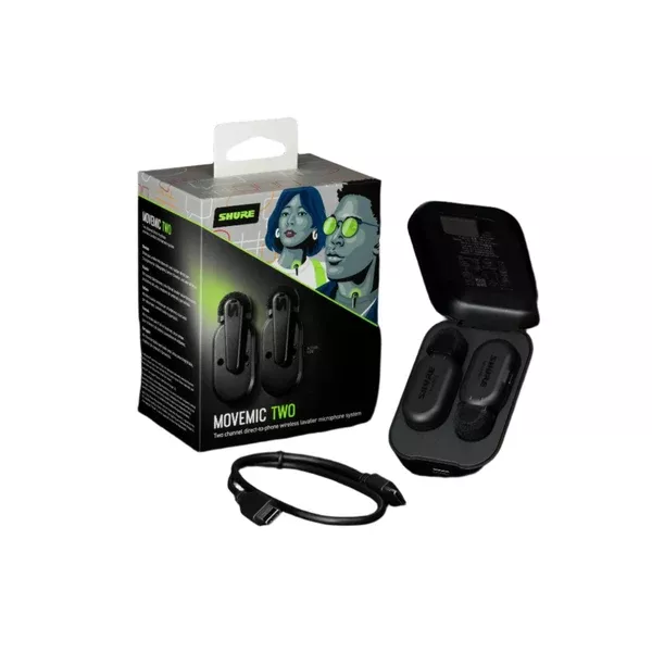 shure-mvtwoz7-two-move-mics-w-charging-case SHURE MVTWOZ7 Two Move Mics w/ Charging Case