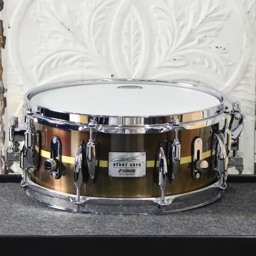Sonor Benny Greb Brass Snare Drum 13X5.75in