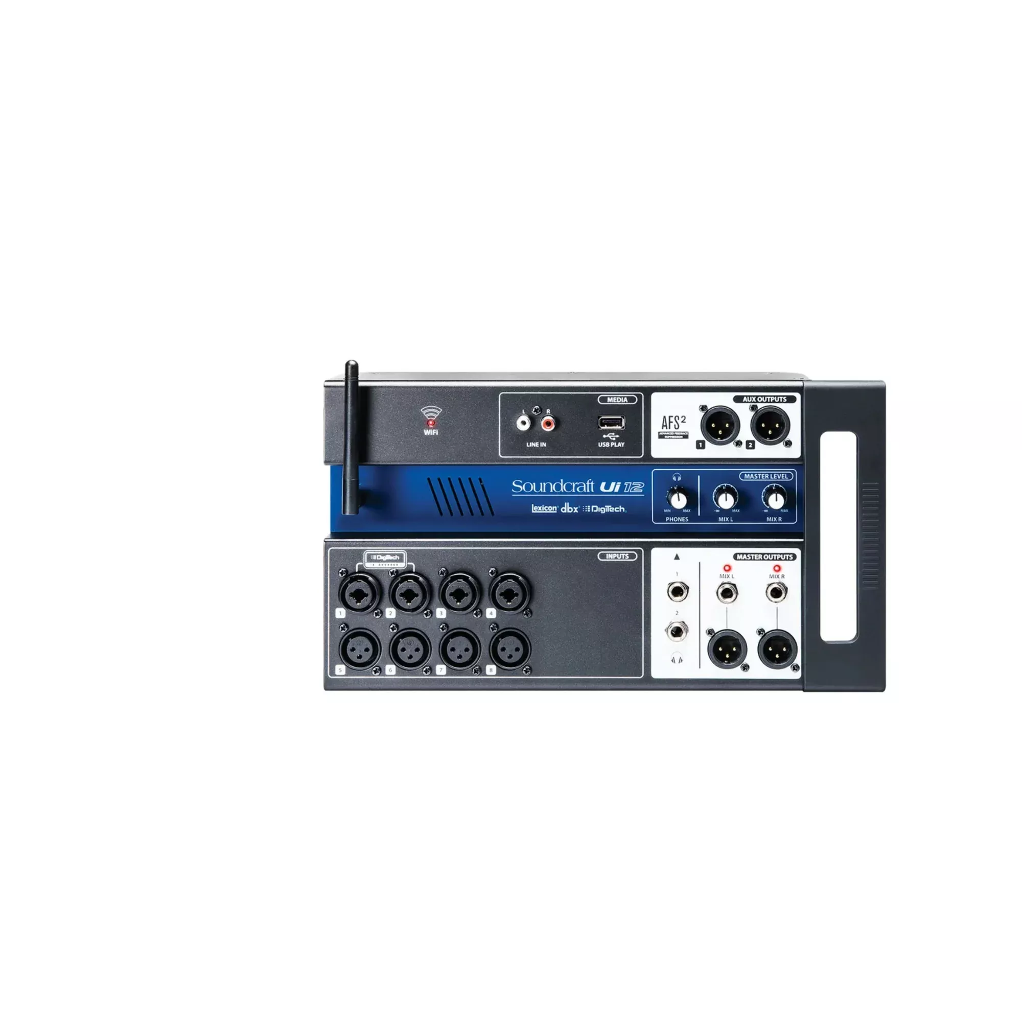 soundcraft-5056217-ui-12-digital-mixer-wireless-multi-device-control Soundcraft 5056217 Ui-12 Digital Mixer - Wireless Multi-Device Control