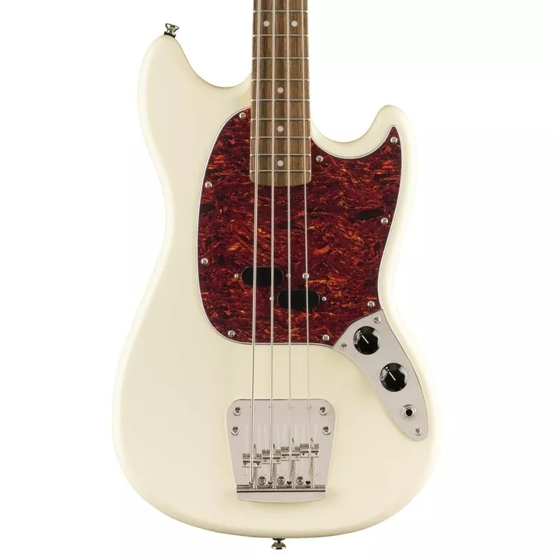 squier-classic-vibe-60s-mustang-bass-olympic-white Squier Classic Vibe '60s Mustang Bass - Olympic White