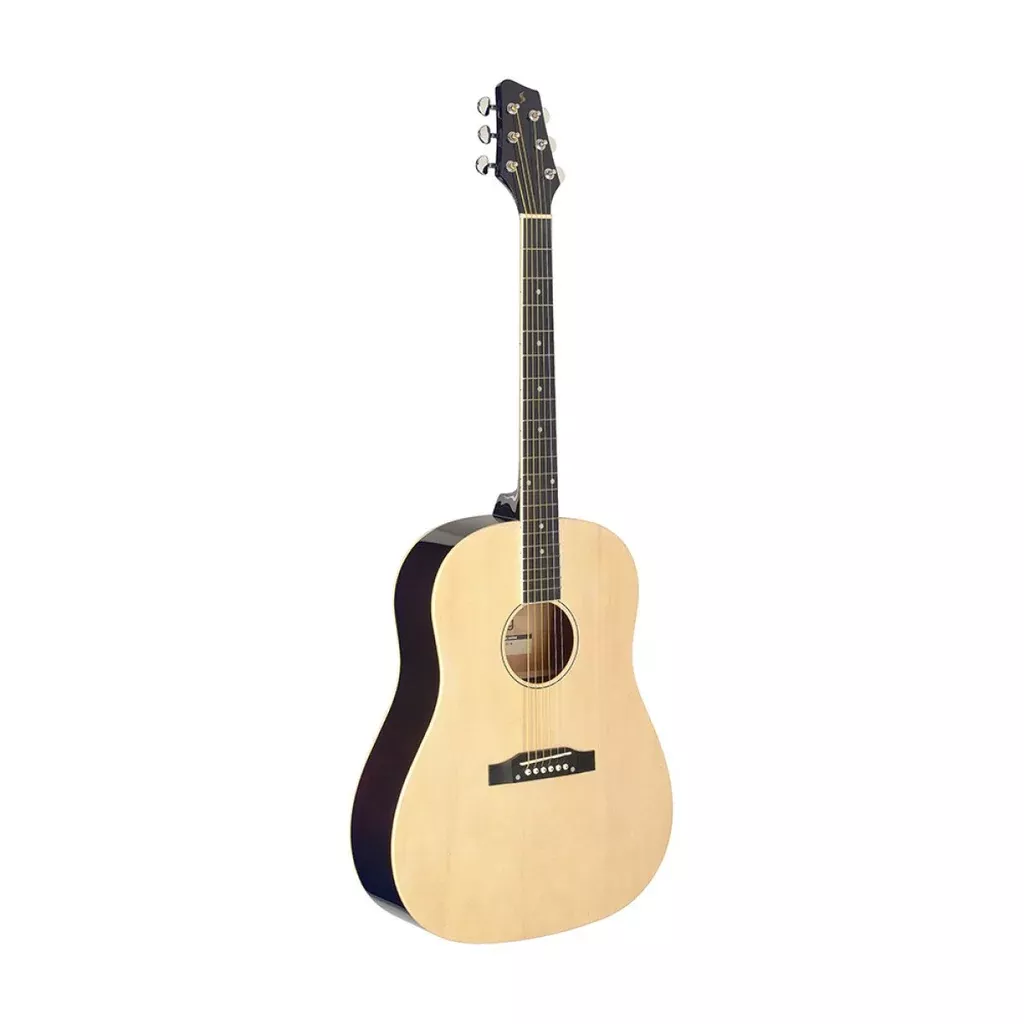 stagg-dreadnought-acoustic-guitar-natural-sa35-ds-n Stagg Dreadnought Acoustic Guitar - Natural - SA35 DS-N