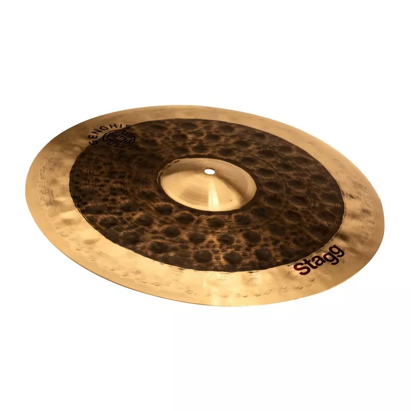 stagg-dual-series-rustic-16-genghis-medium-crash-cymbal-geng-cm16d Stagg Dual Series Rustic 16 Genghis Medium Crash Cymbal – GENG-CM16D
