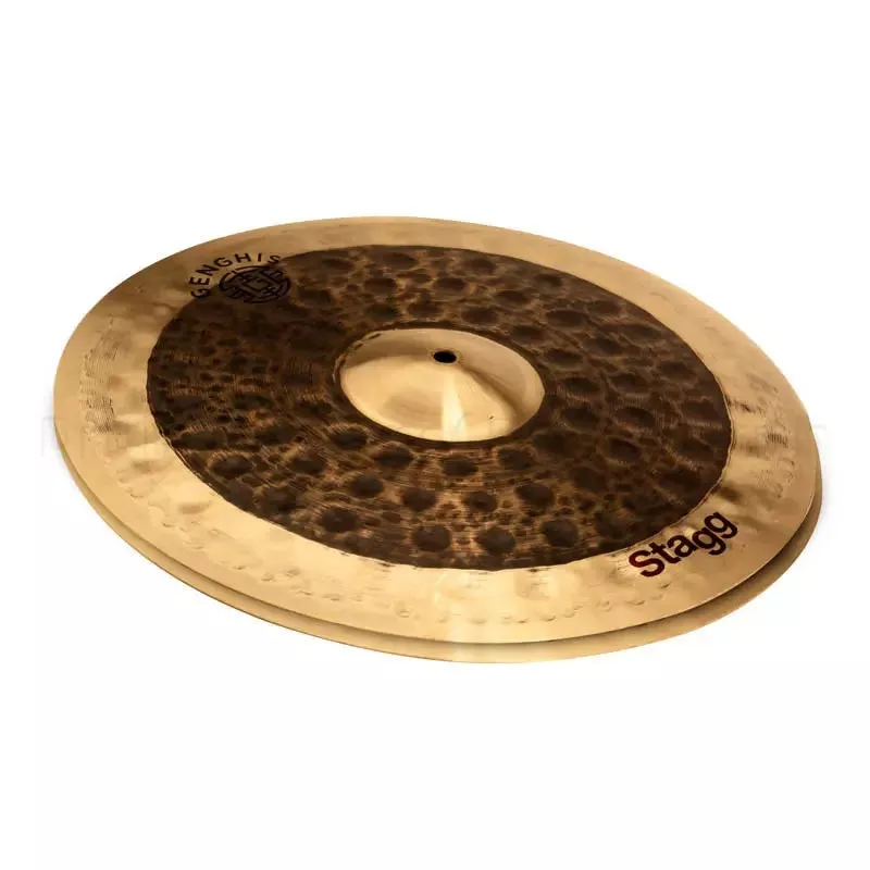 Stagg Genghis Dual Medium Hi Hat Cymbals 14″