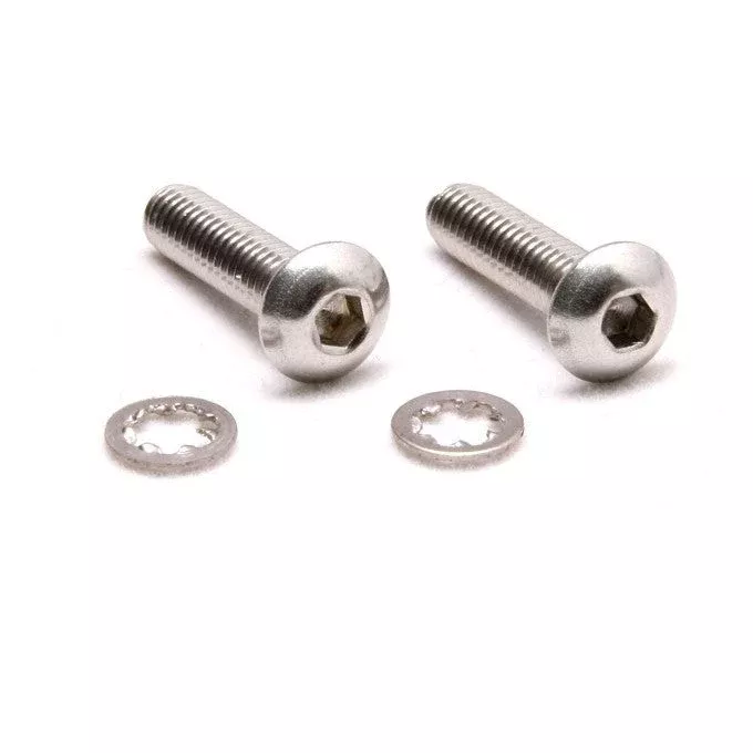 Stainless Steel Rear Locking Nut Mounting Screws