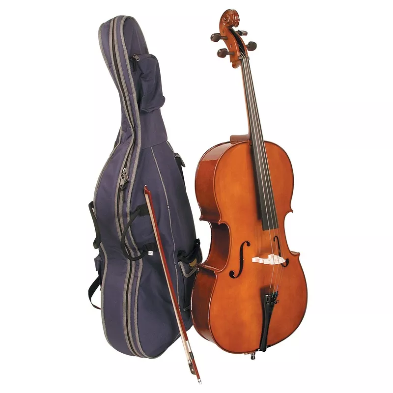stentor-1102f2-1-4-stentor-student-cello-w-gig-bag-bow Stentor 1102F2 1/4 Stentor Student Cello w/ Gig Bag & Bow