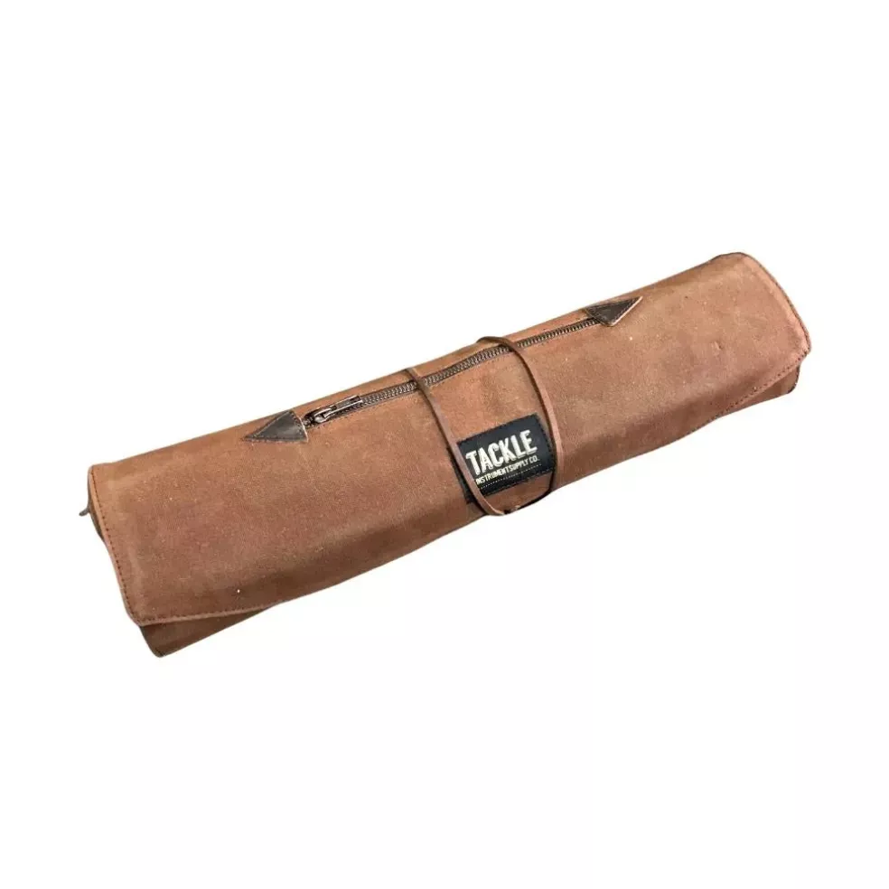 tackle-roll-up-stick-bag-brown Tackle Roll-Up Stick Bag – Brown