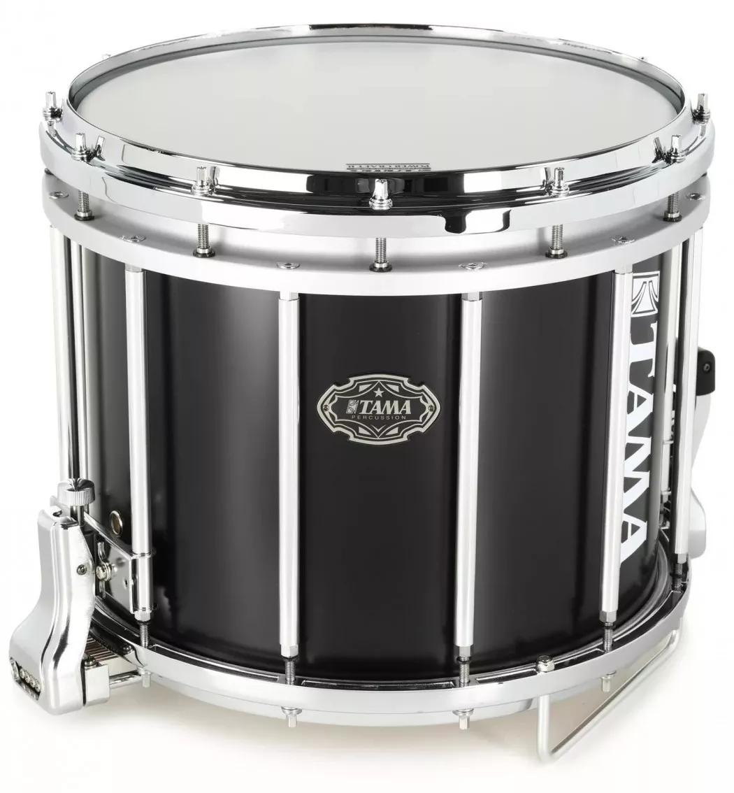 Tama Fieldstar 14"x12" Marching Snare Drum, Satin Black