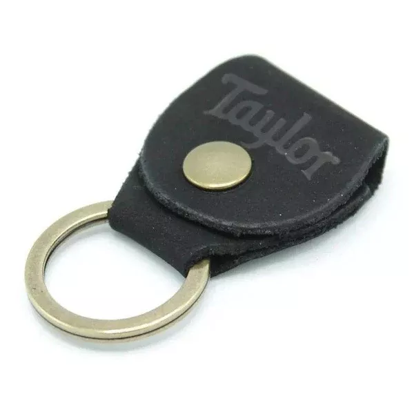 taylor-tkr06-key-ring-w-pick-holder-black-nubuck Taylor TKR06 Key Ring w/Pick Holder, Black Nubuck