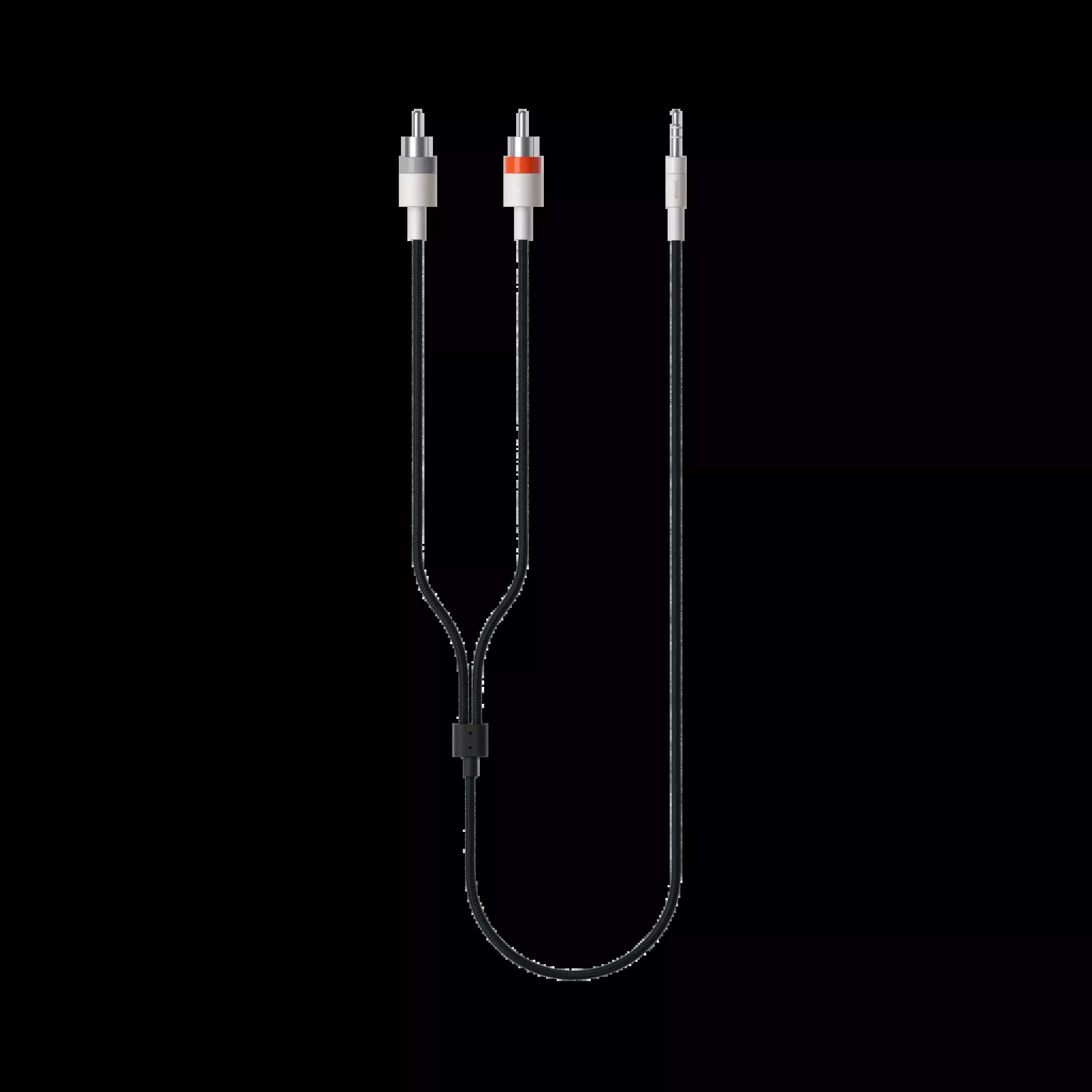 teenage-engineering-textile-audio-cable-3-5-mm-2x-rca-stereo-to-rca-split Teenage Engineering Textile Audio Cable 3.5 mm - 2x rca (Stereo to RCA Split)